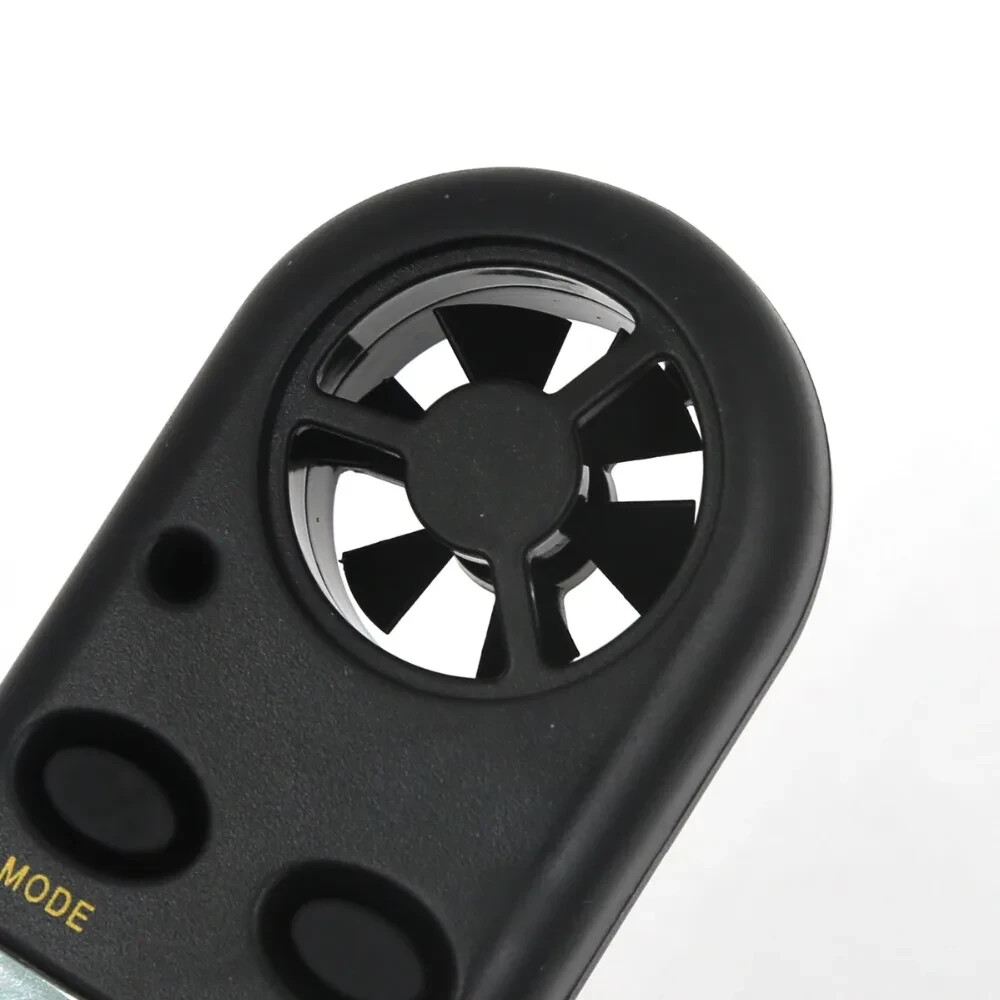 PORTABLE ANEMOMETER /THERMOMETER BACKPACKERING/MOUNTAINEERING WIND SPEED GUAGE!!