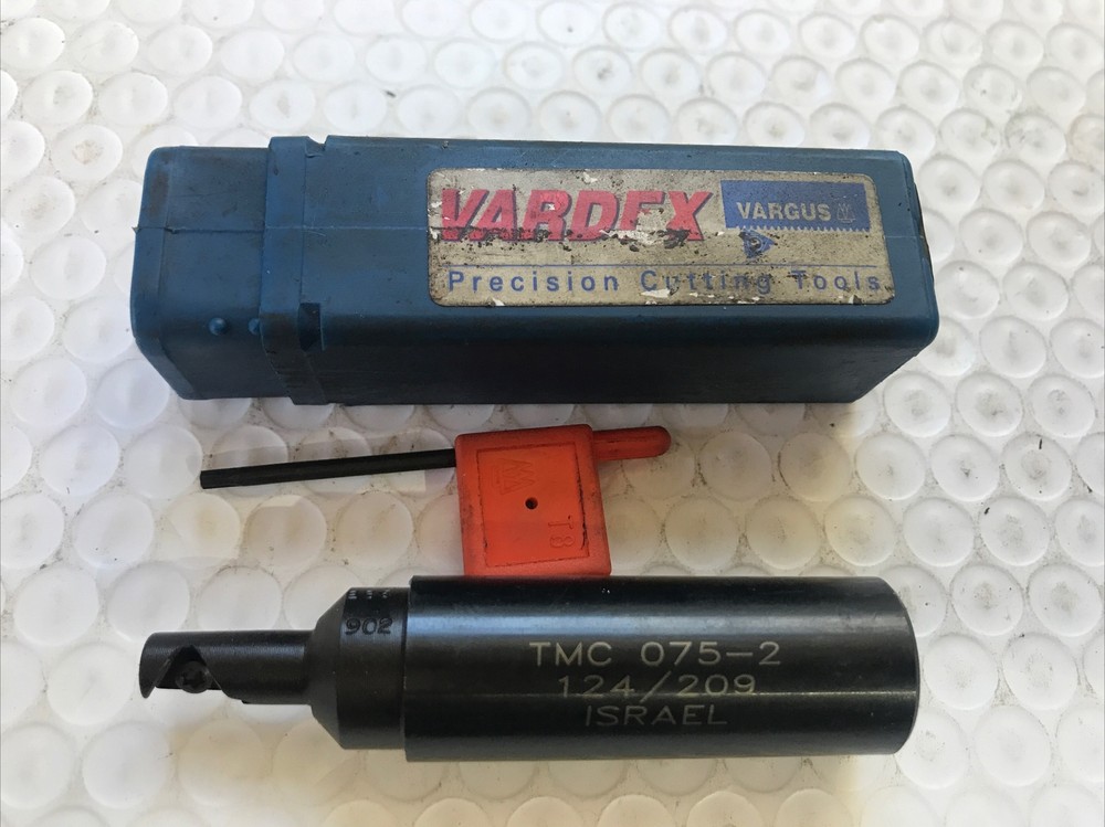 VARGUS INDEXABLE CARBIDE INSERT THREAD MILL CNC MILLING CUTTER 3/4” Vardex