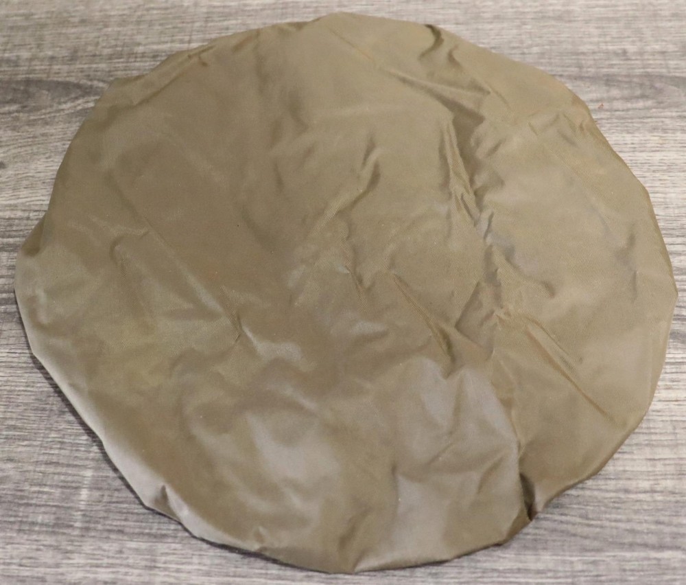 WWII US NAVY KHAKI VISOR RAIN HAT CAP ADJUSTABLE SIZE