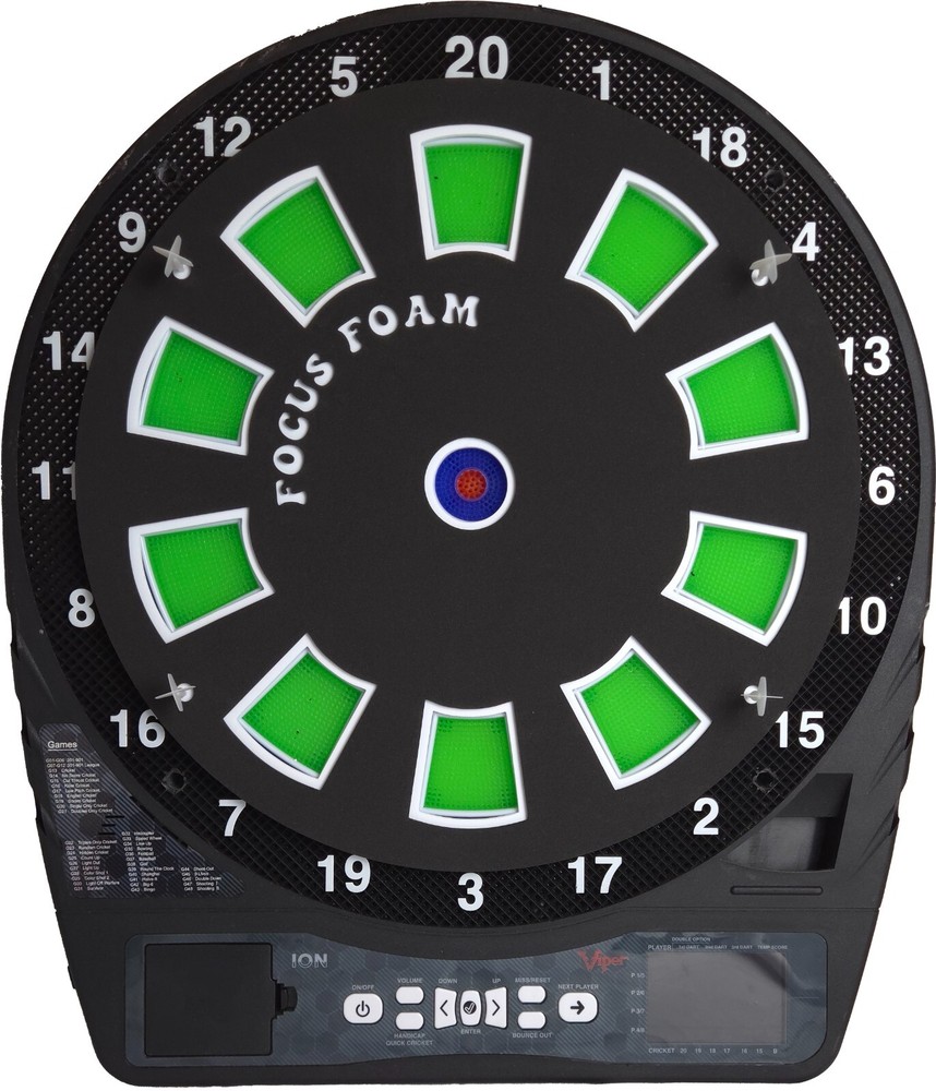 Focus Foam Soft Tip Single Segment Electronic Dartboard Training Pad (15.5")