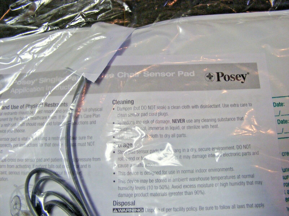 Posey 8309EL Chair Sensor Pad with Extended Cable