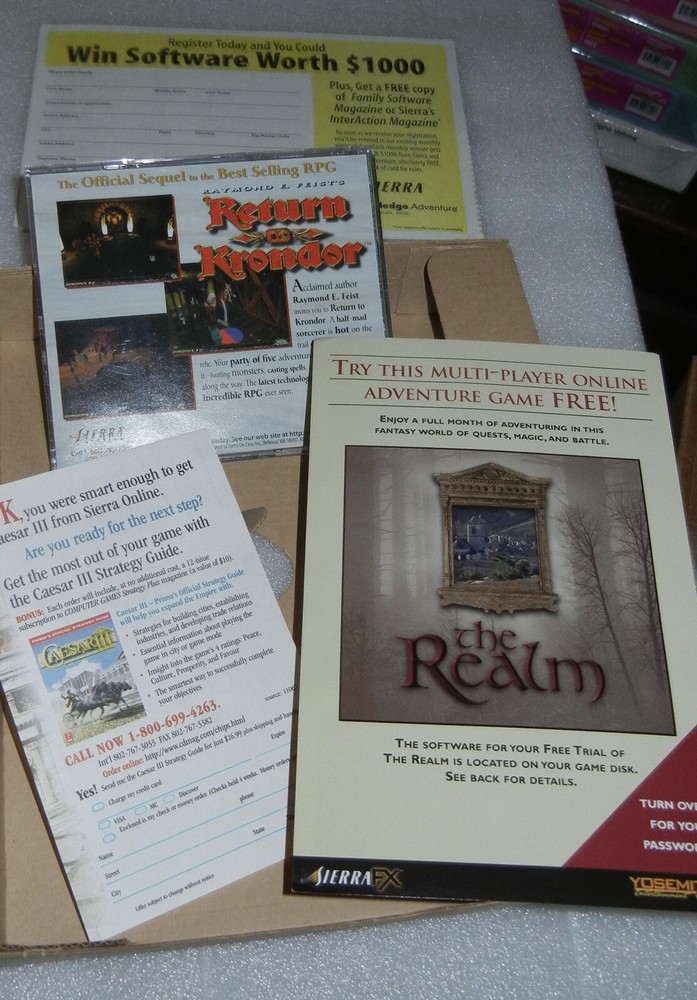 Caesar III Vintage Large Retail Boxed PC Computer Game