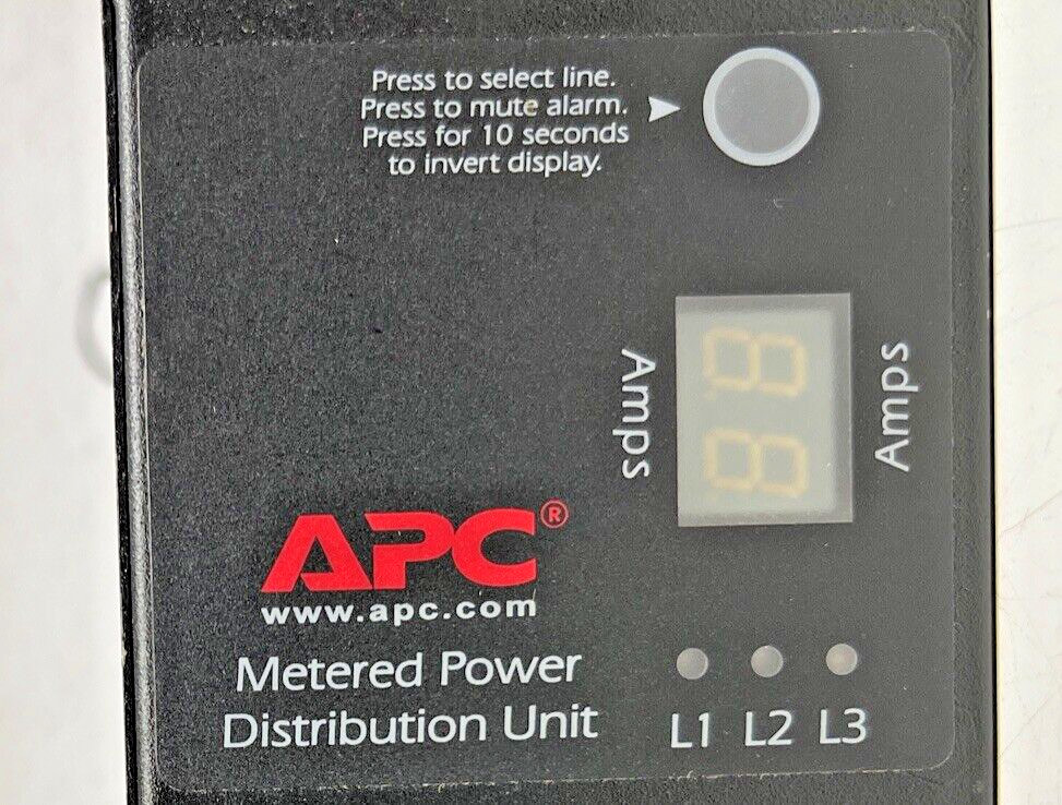 APC AP7610 Metered Power Distribution Unit - Excellent Condition