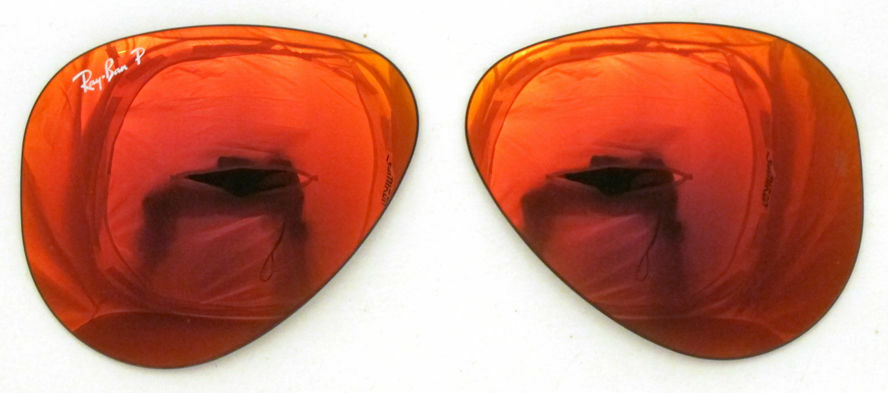 Ray Ban 3689 58 - Replacement Lenses - Red Polarized Mirror