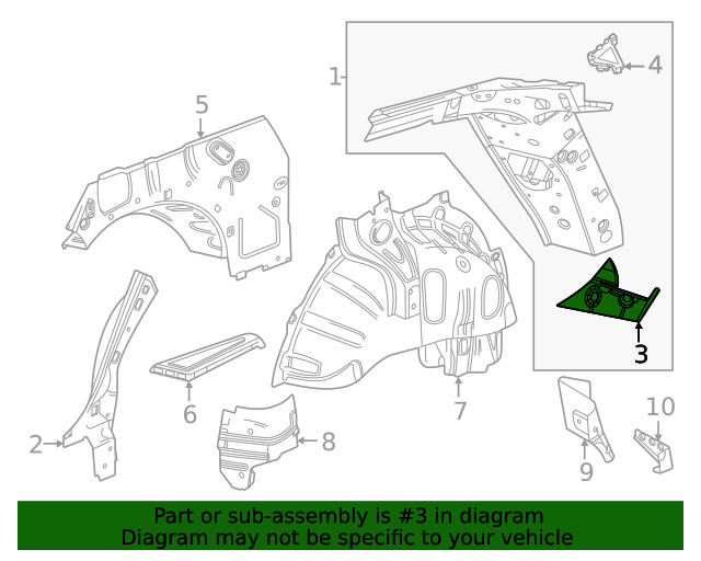 Genuine GM Upper Extension 42877921