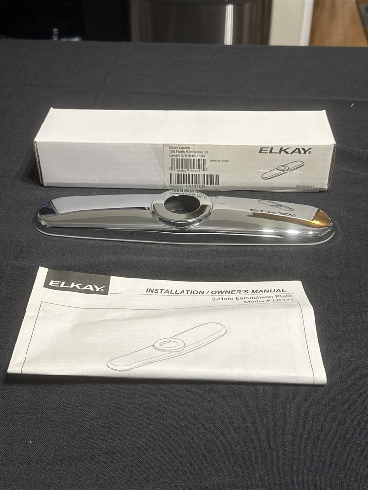 Elkay LK131CR Escutcheon Plate Chrome