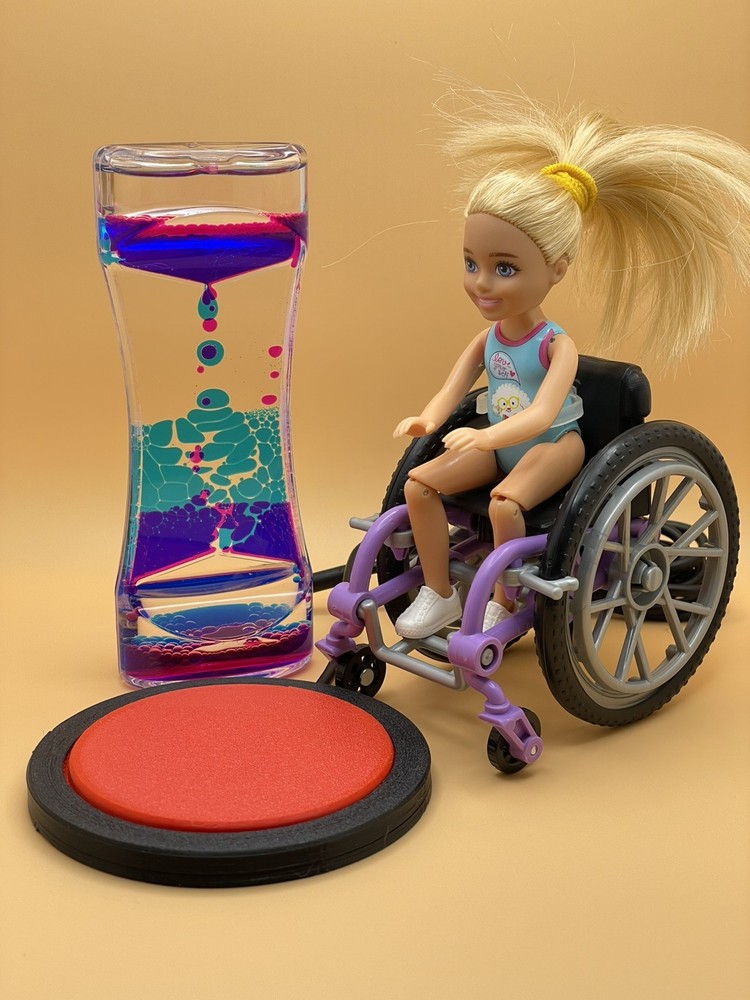 Red Adaptive Switch - Light Touch Activation, Low Profile