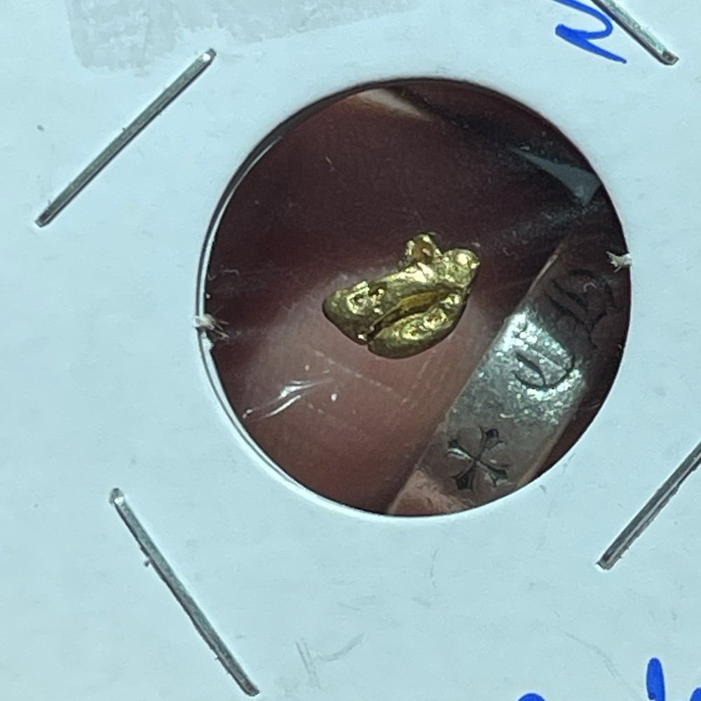 HALF GRAM .5 GOLD NUGGET ALASKAN
