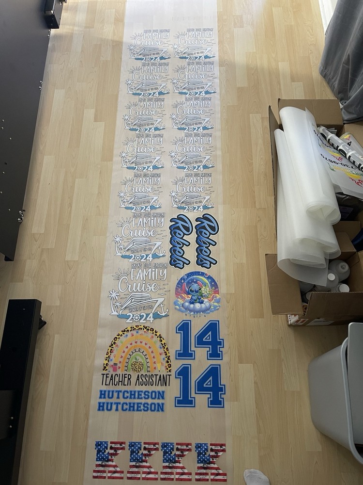 Dtf Two Head 24”Machine