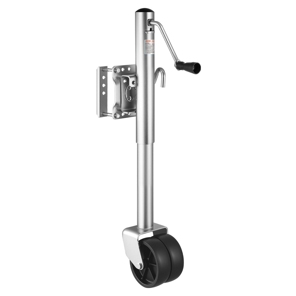Trailer Jack with Wheel, 1500 lbs Load Capacity, Utility Trailers