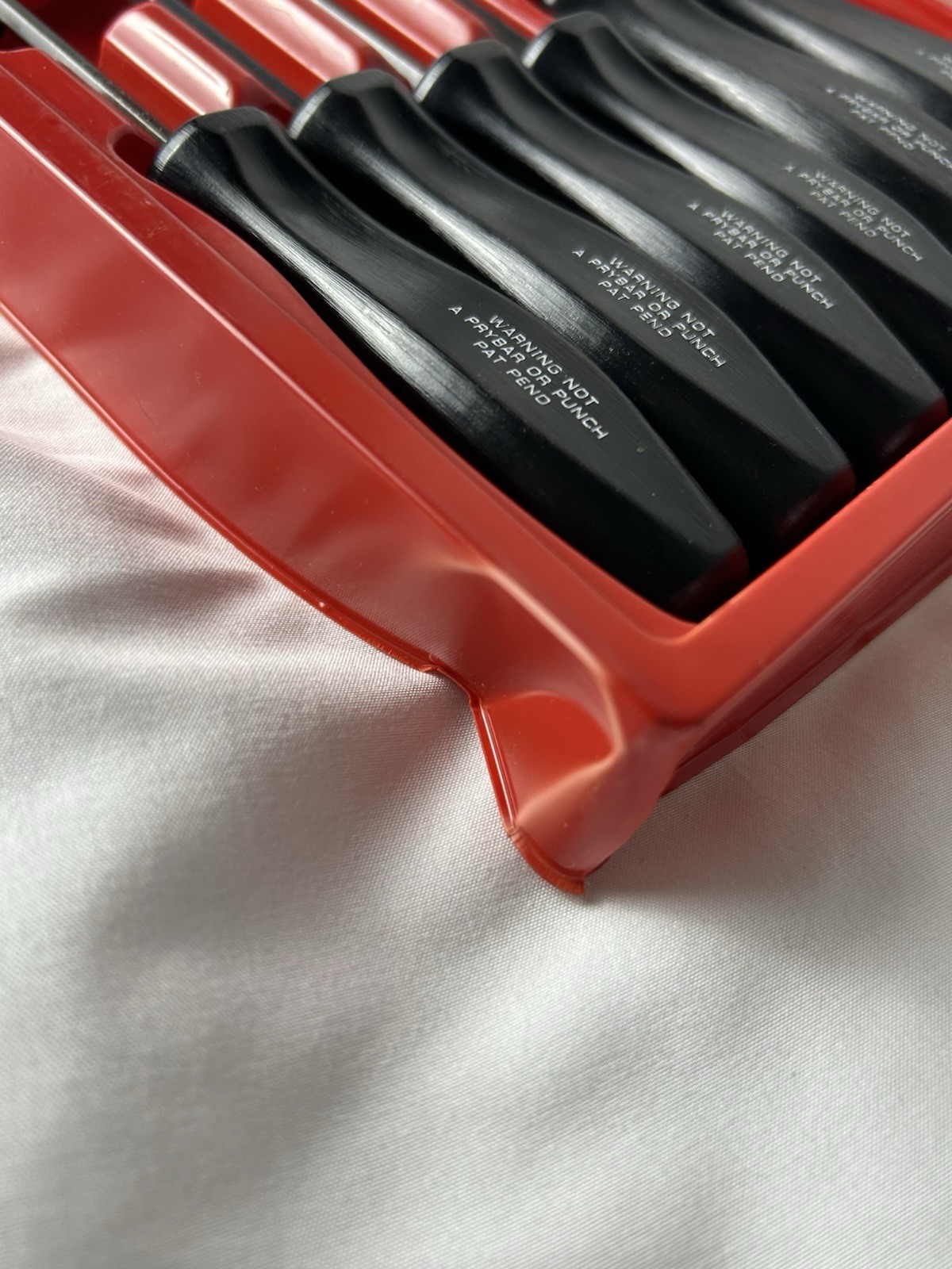 RARE Snap-On Hex Allen Wrench Set SDA5B-SDA24B Black Handles 13 Piece