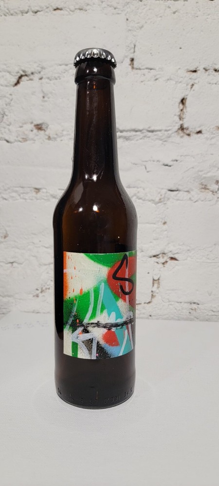Martin Whatson -2 hand Paint Label Empty Beer Bootles Limited Edition