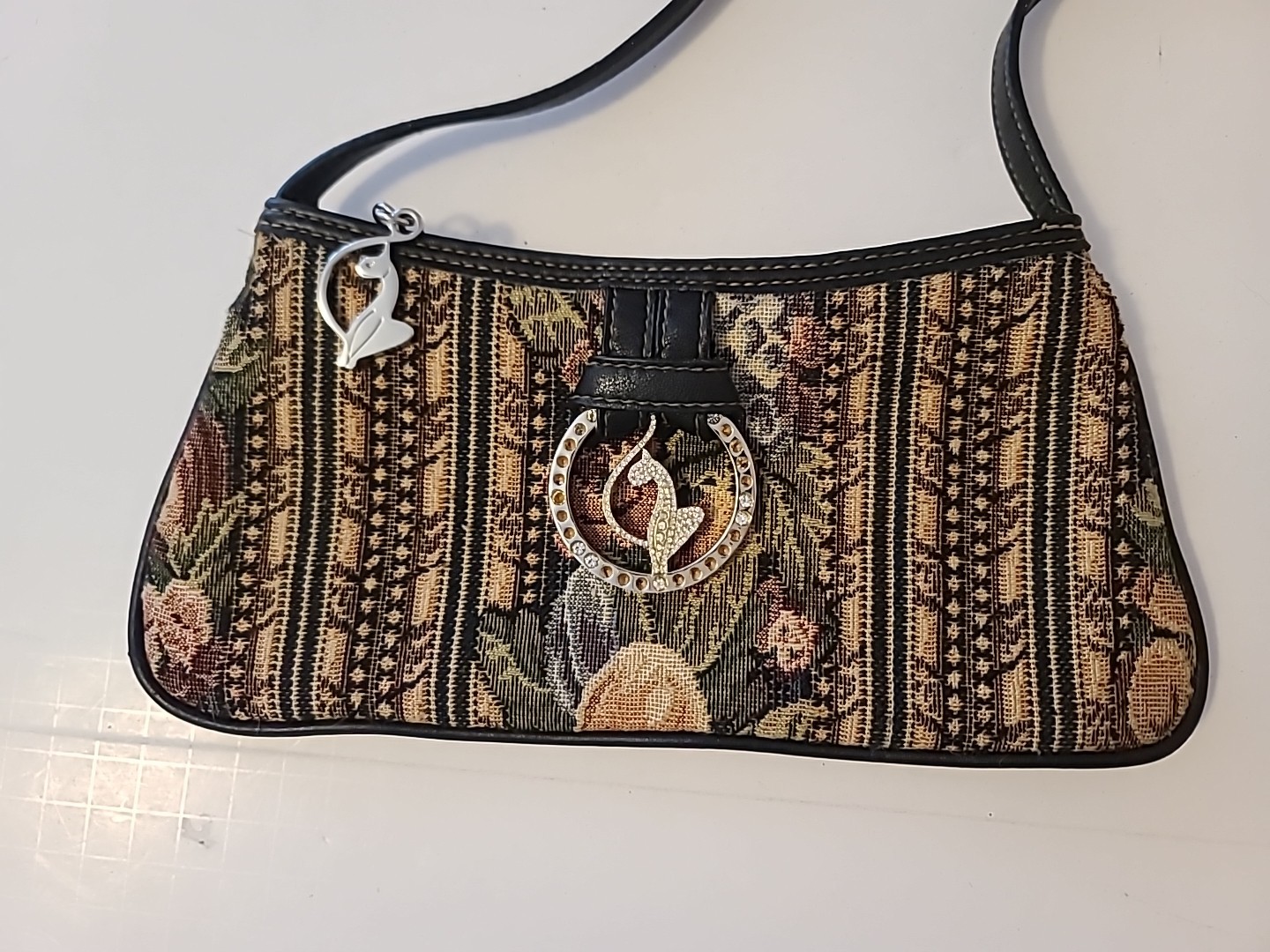 Vintage 90s Baby Phat Tapestry Purse Handbag