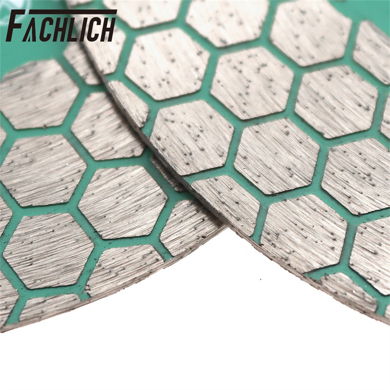FACHLICH 1pc 115mm Hex-shape Segment Cutting Grinding Disc for Porcelain Tile