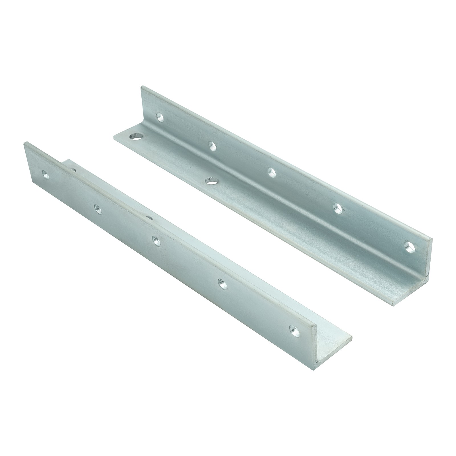 Silvery Battery Box Tool Mounting Brackets For Peterbilt 375 378 379 386 Pair