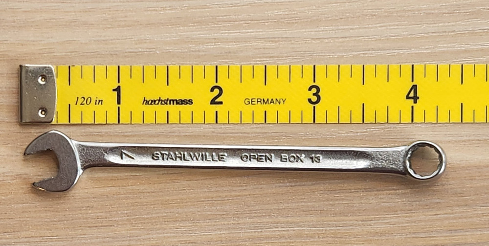 Stahlwille 7mm Combination Spanner Open Box 13 Germany