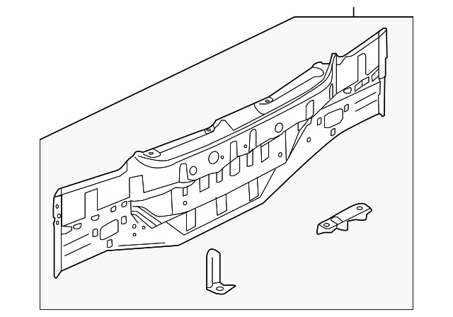 Genuine Nissan Rear Body Panel 79110-9DJ0A