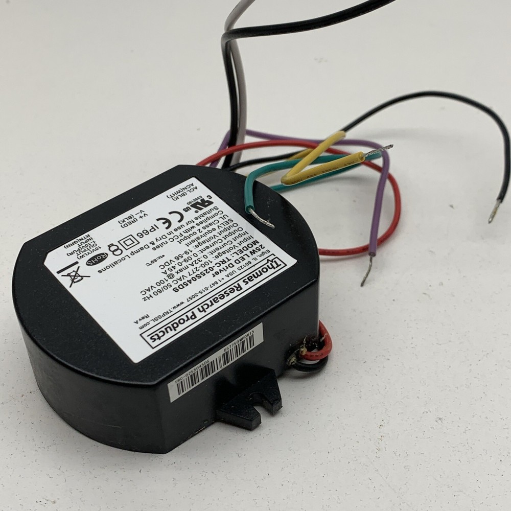 Thomas Research TRC-025S045DS Constant Current Dimmable LED Driver 450mA 25W