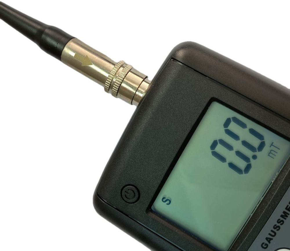 Gauss Meter Tesla Meter with Test Range 0~200mT~2000mT Frequency Range 10~200Hz