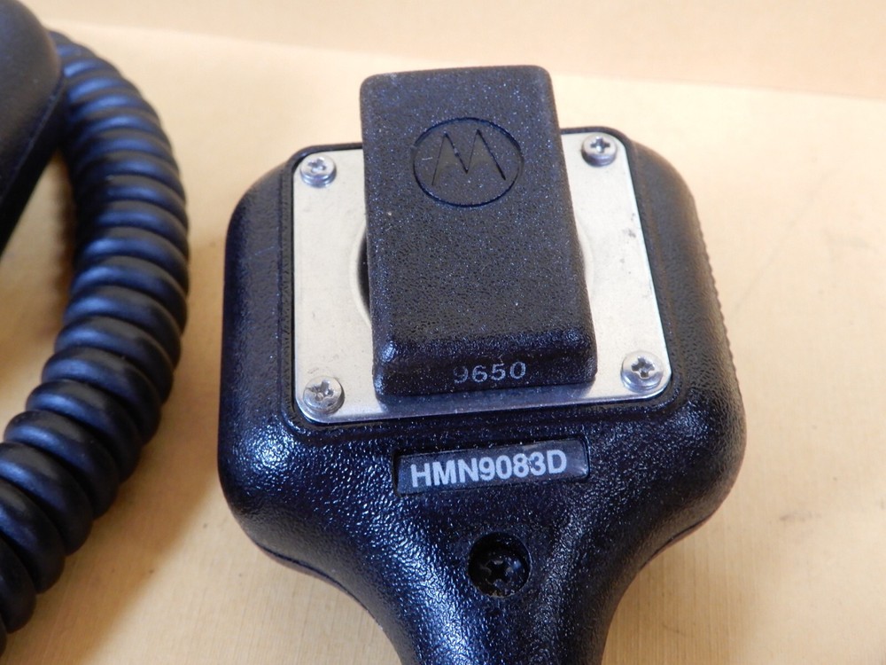 Motorola Handheld Microphones Qty 2 HMN9083D Untested Good Condition