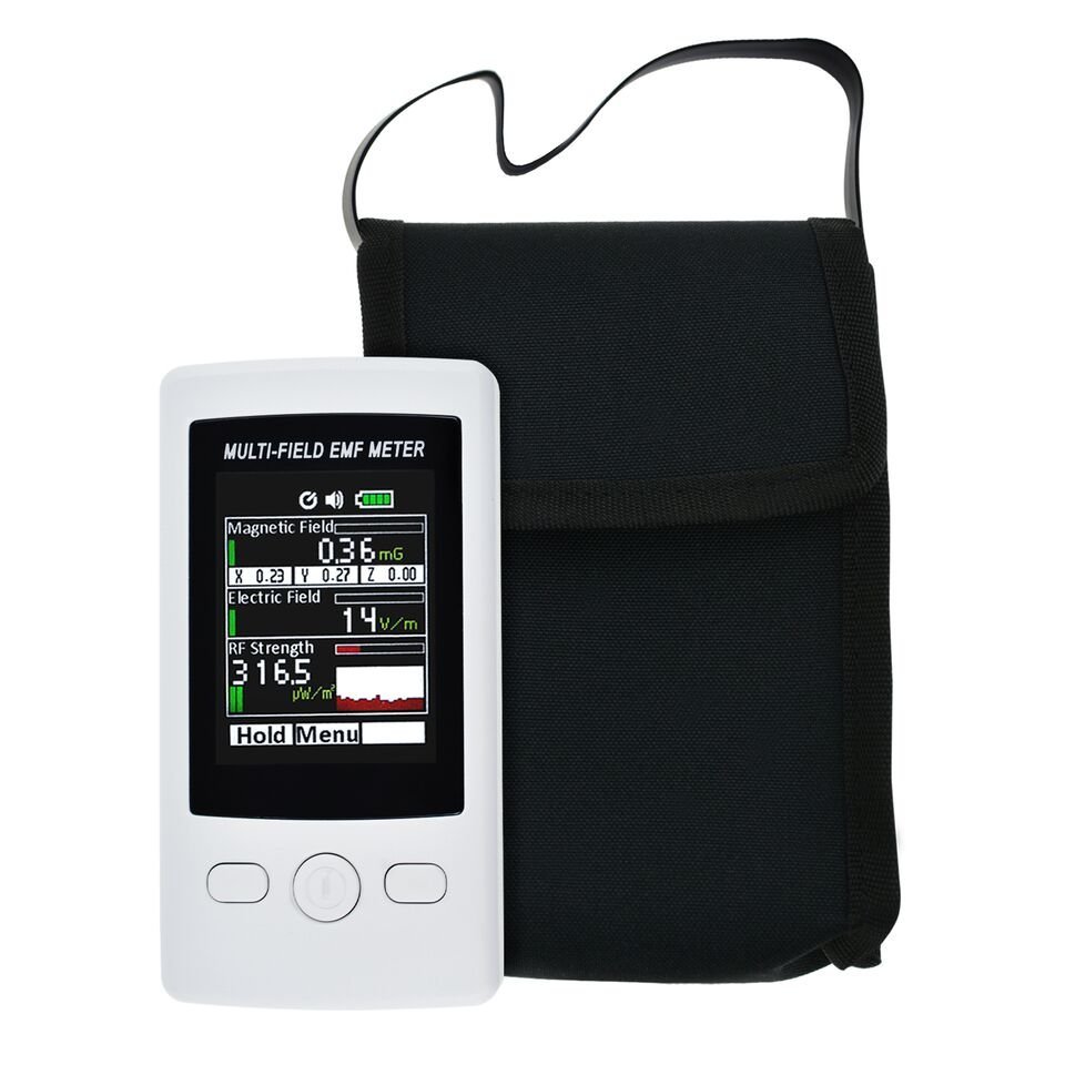 Compact LCD EMF Detector Meter Detects 3 Types of Electromagnetic Radiation