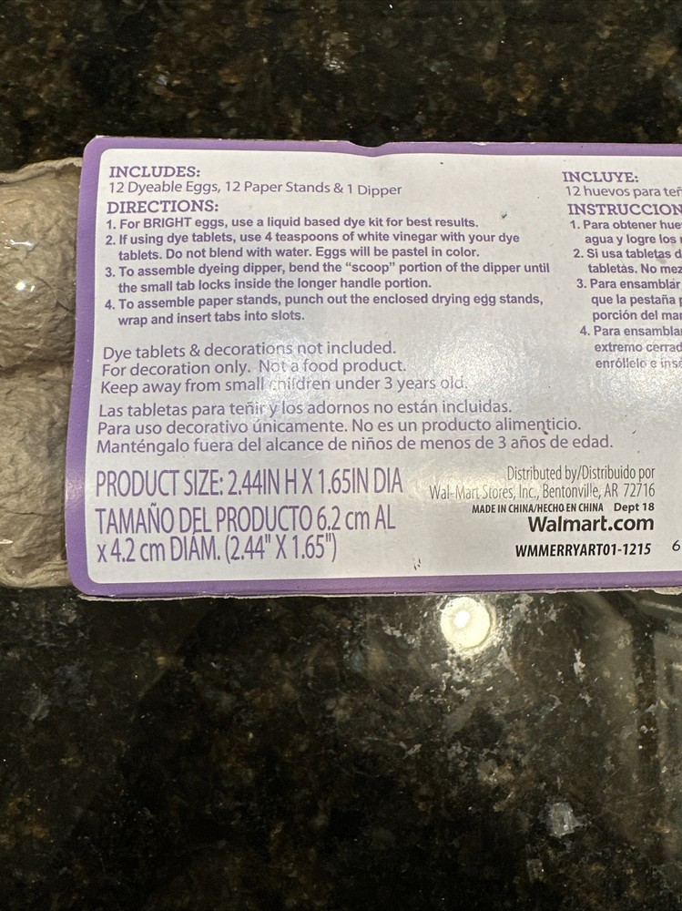 WILLIAMS SONOMA EASTER EGG DECORATING KIT & 12 DECORATING EASTER EGGS