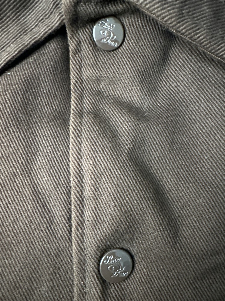 Stall & Dean Devils Soccer Brown & Green Quilt Lined Varsity Jacket Size Large