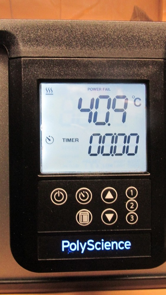 Polyscience wb10 digital water bath nice shape with presets