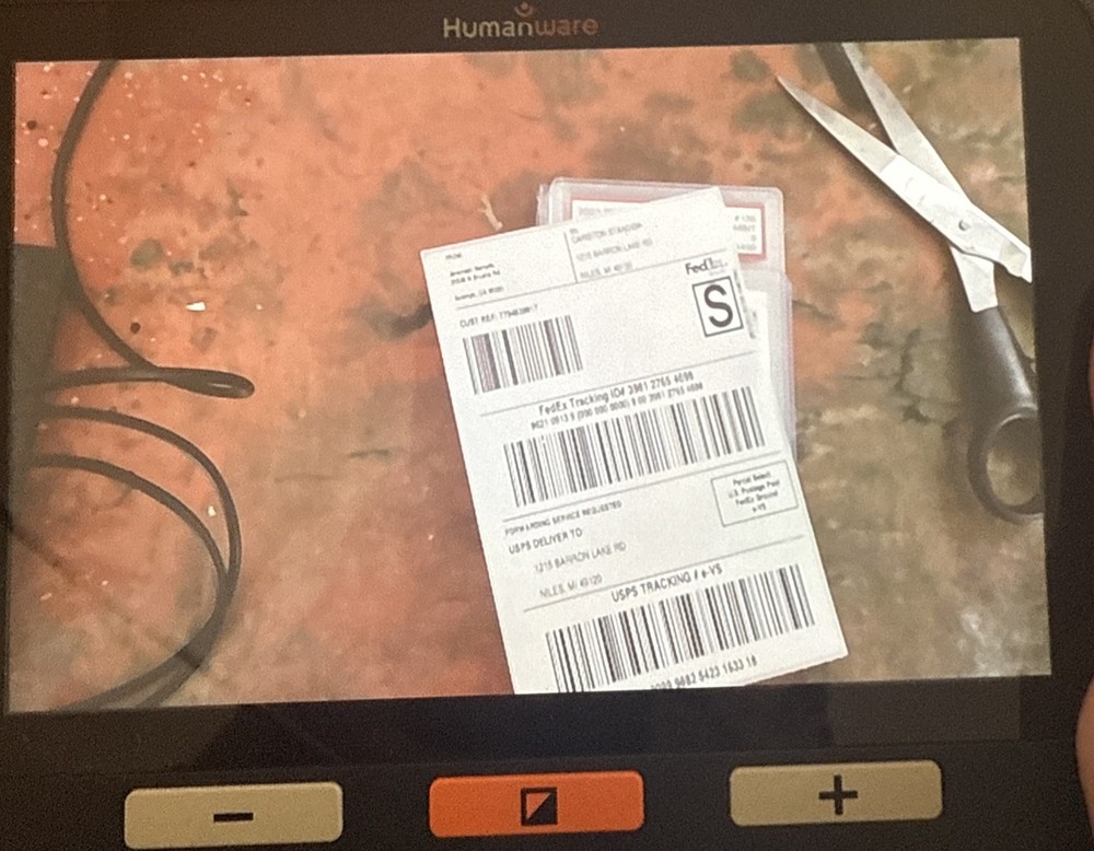 Humanware Explore 8 Portable Electronic Video Magnifier - Mint Condition
