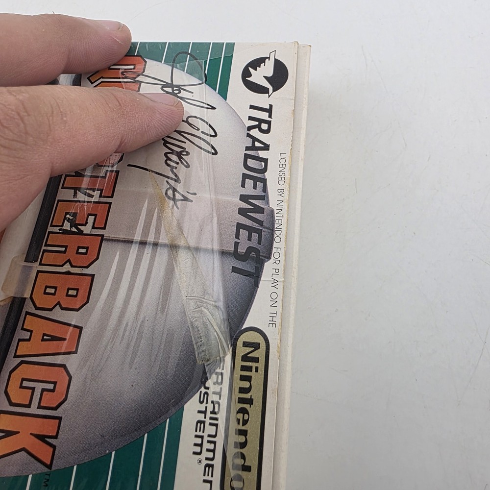 John Elway’s Quarterback – Box + Reg Card – Shrink - Authentic (No Game)