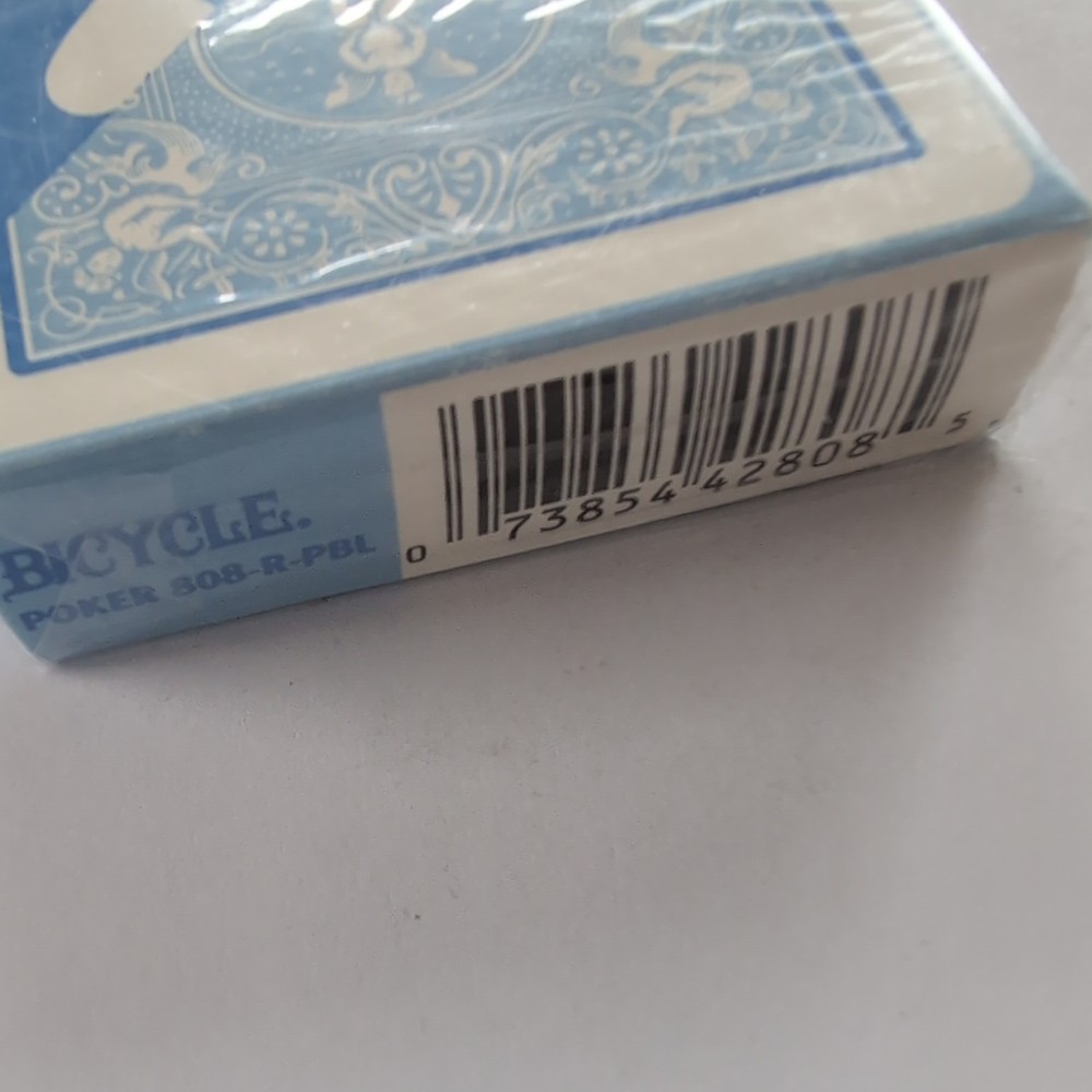 Bicycle Powder Blue Reverse Face Playing Cards NEW