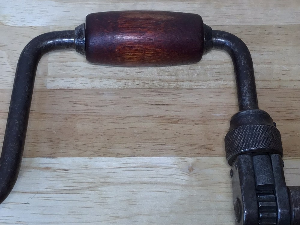 Fulton 8” Vintage Ratcheting Hand Drill