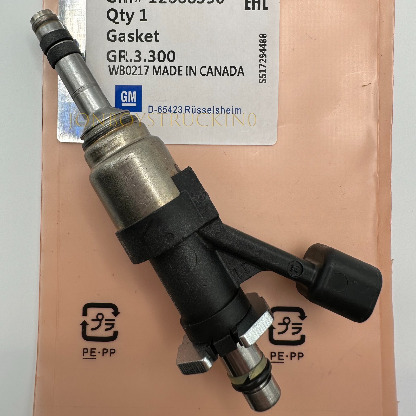 8pcs Genuine 12668390 GM Fuel Injectors For 14-19 Chevrolet GMC 1500 5.3L FJ1217