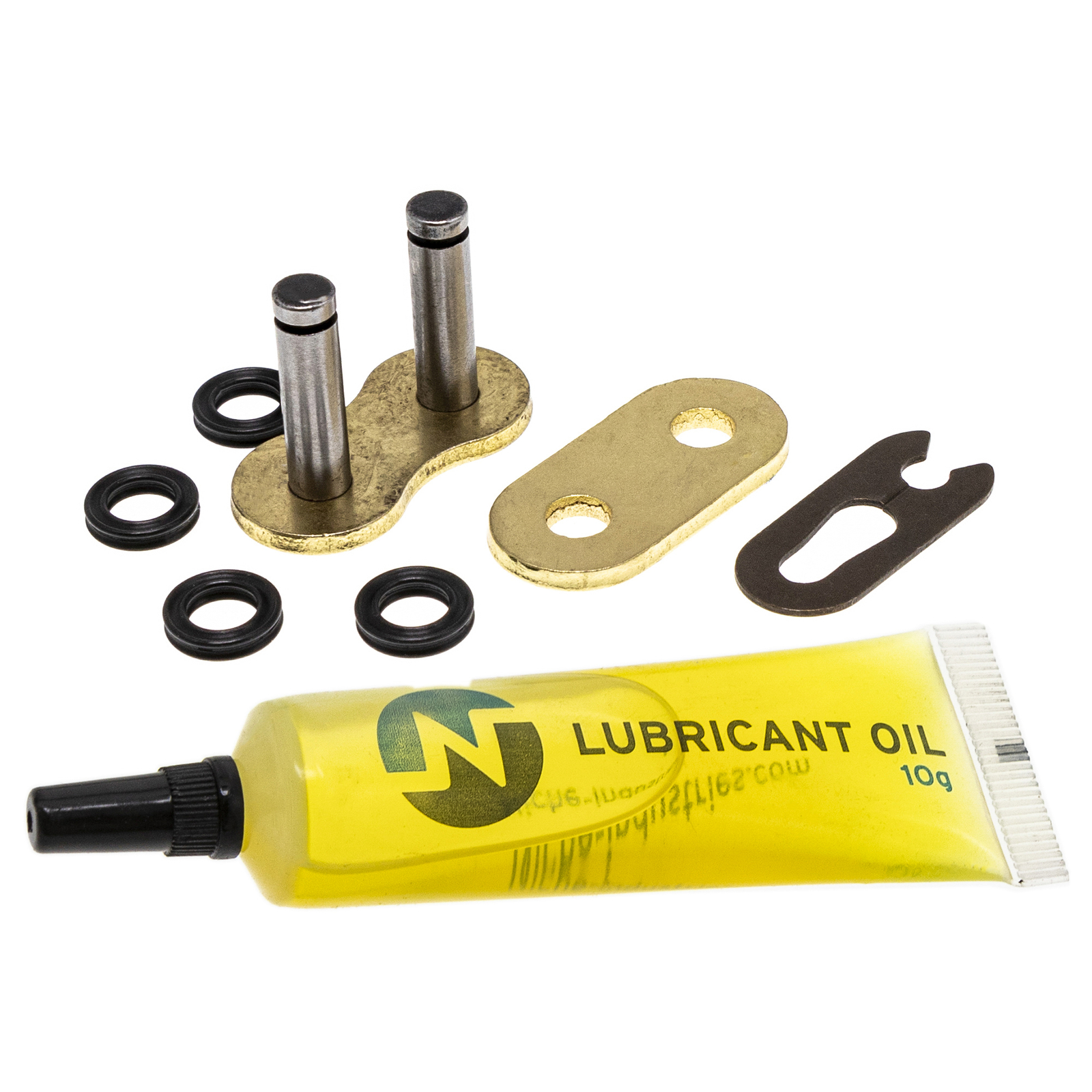 NICHE Gold 420 X-Ring Chain 108 Links With Connecting Master Link Motorcycle