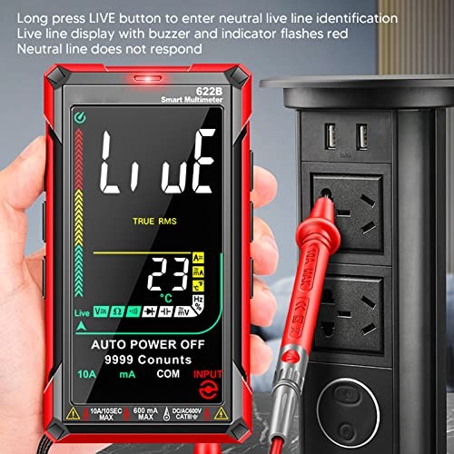 Digital Multimeter Kit Smart Touch Large Screen Rechargeable Digital Tester