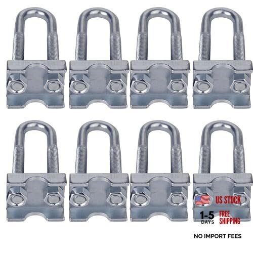 8 Pack Adjustable Coil Spring Lowering-Leveling Clamp Kit -Coil Spring