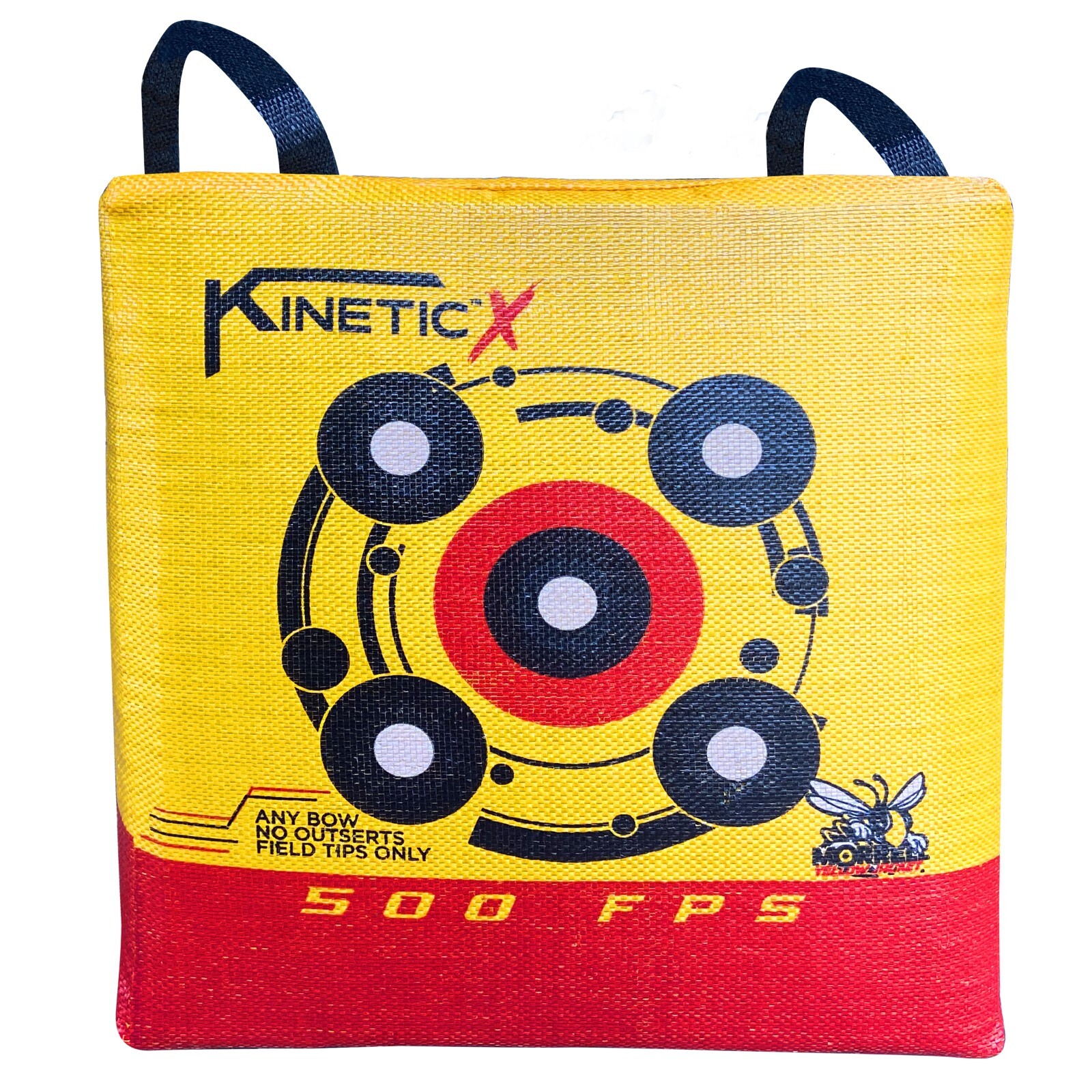 Morrell Yellow Jacket Kinetic X Archery Target | For Crossbows 4 sides 500 FPS