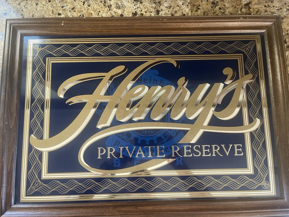 Henry’s private Reserve 27x19 Mirror
