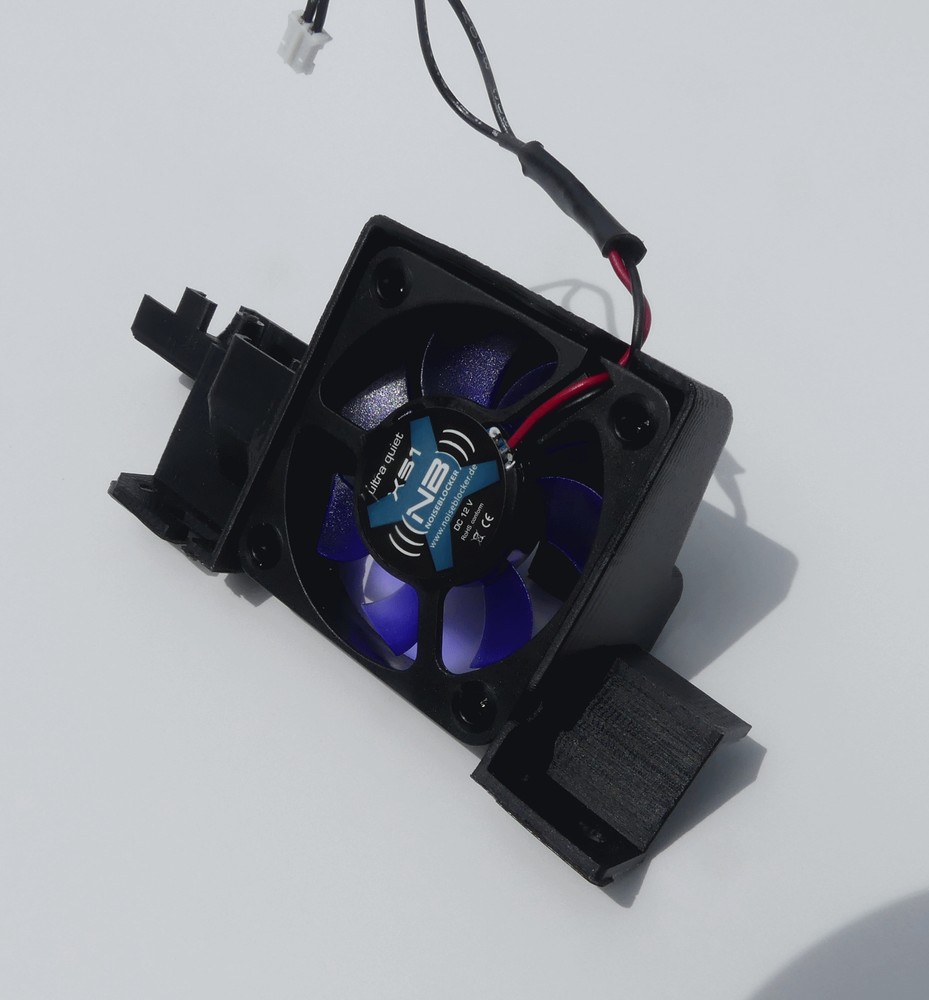 GameCube 50mm Fan Adapter Complete Replacement Kit Bracket + Fan + Cable