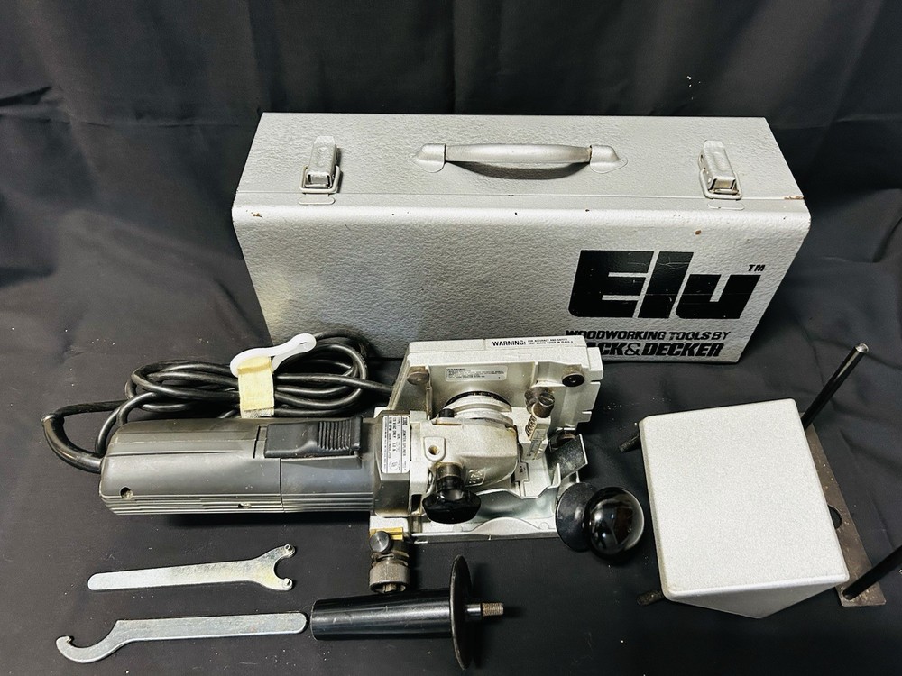 BLACK & DECKER ELU Jointer Spliner Model 3380, USED w/Case