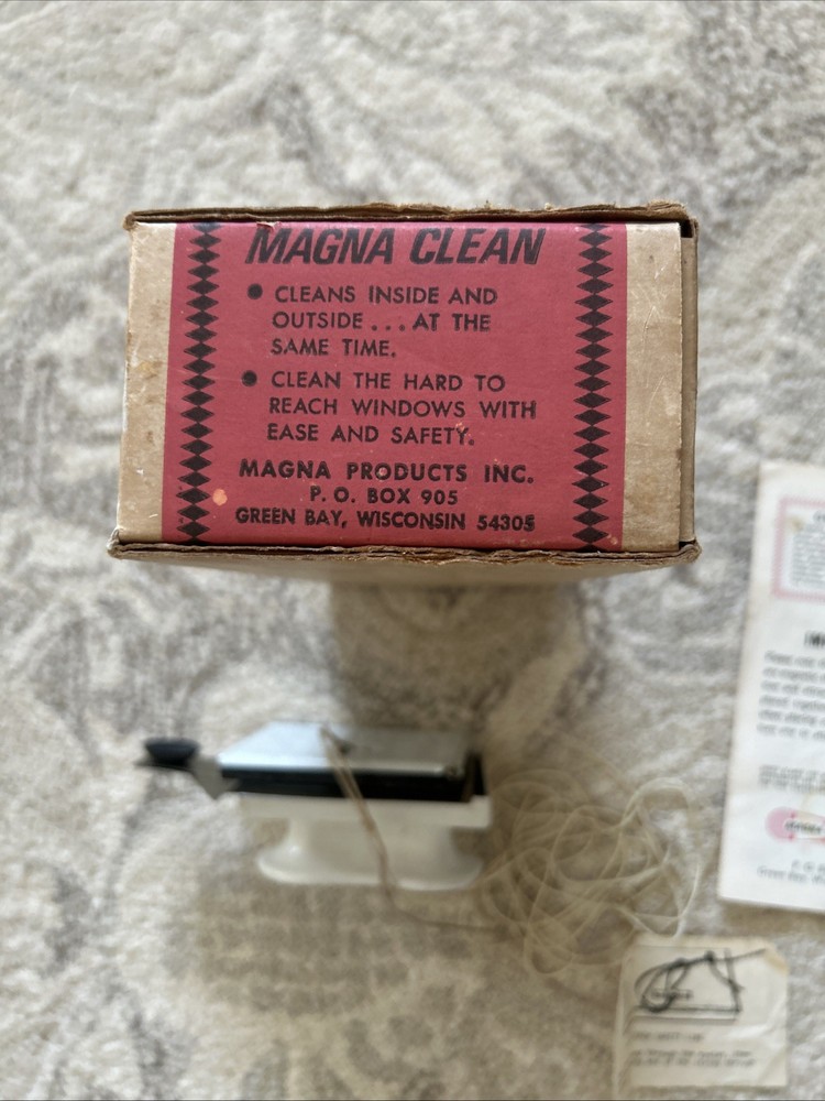 Vintage Magna Clean Window Cleaning Kit