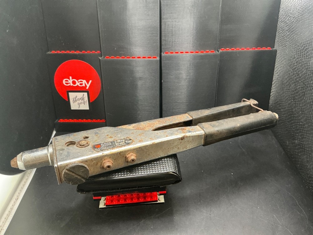 black & Decker 2-way Rivet Tool vintage 9742 used 📦