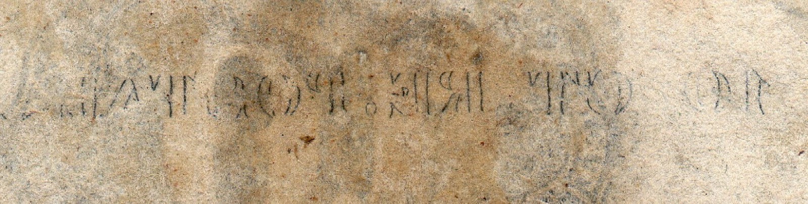 FR 1243spnmb 10c FIRST ISSUE SPECIMEN - NARROW MARGINS BACK TRANSFER FROM SHIELD