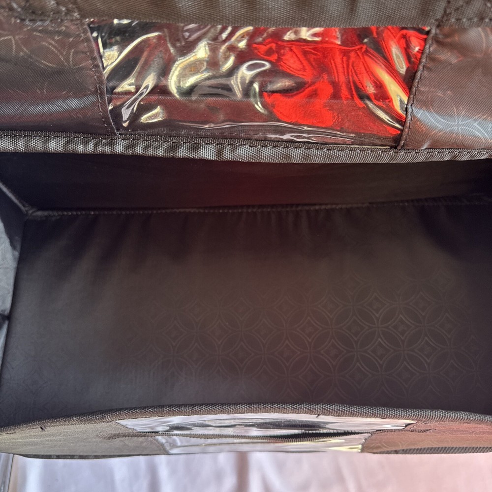 JM Black Luggage With Organizers