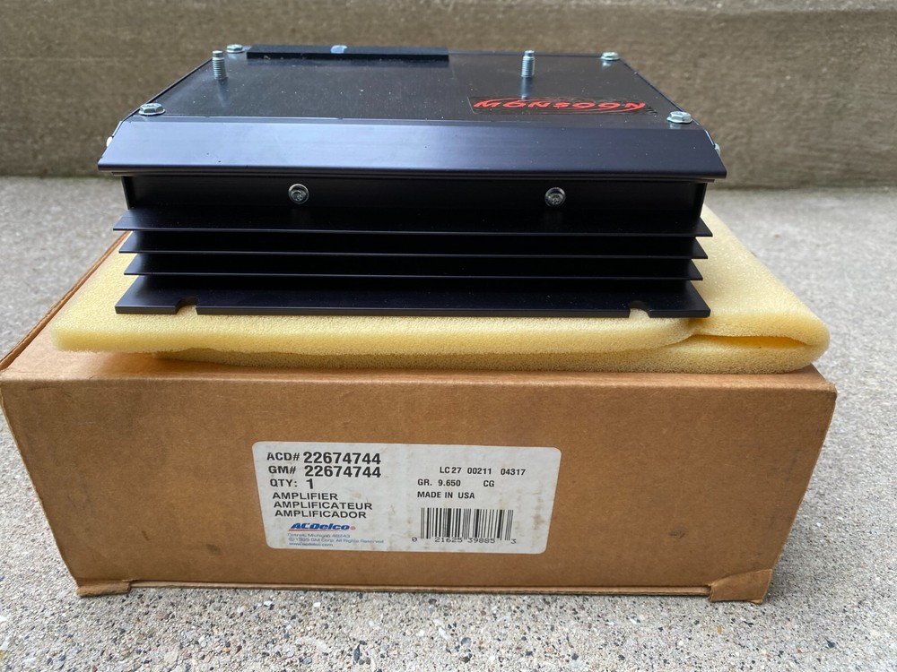 GM Monsoon Amplifier 22674744 new in box