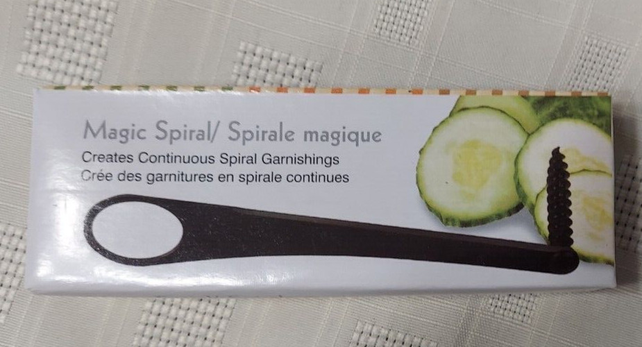 Magic Spiral Garnisher - Continuous Spiral Garnishing Tool