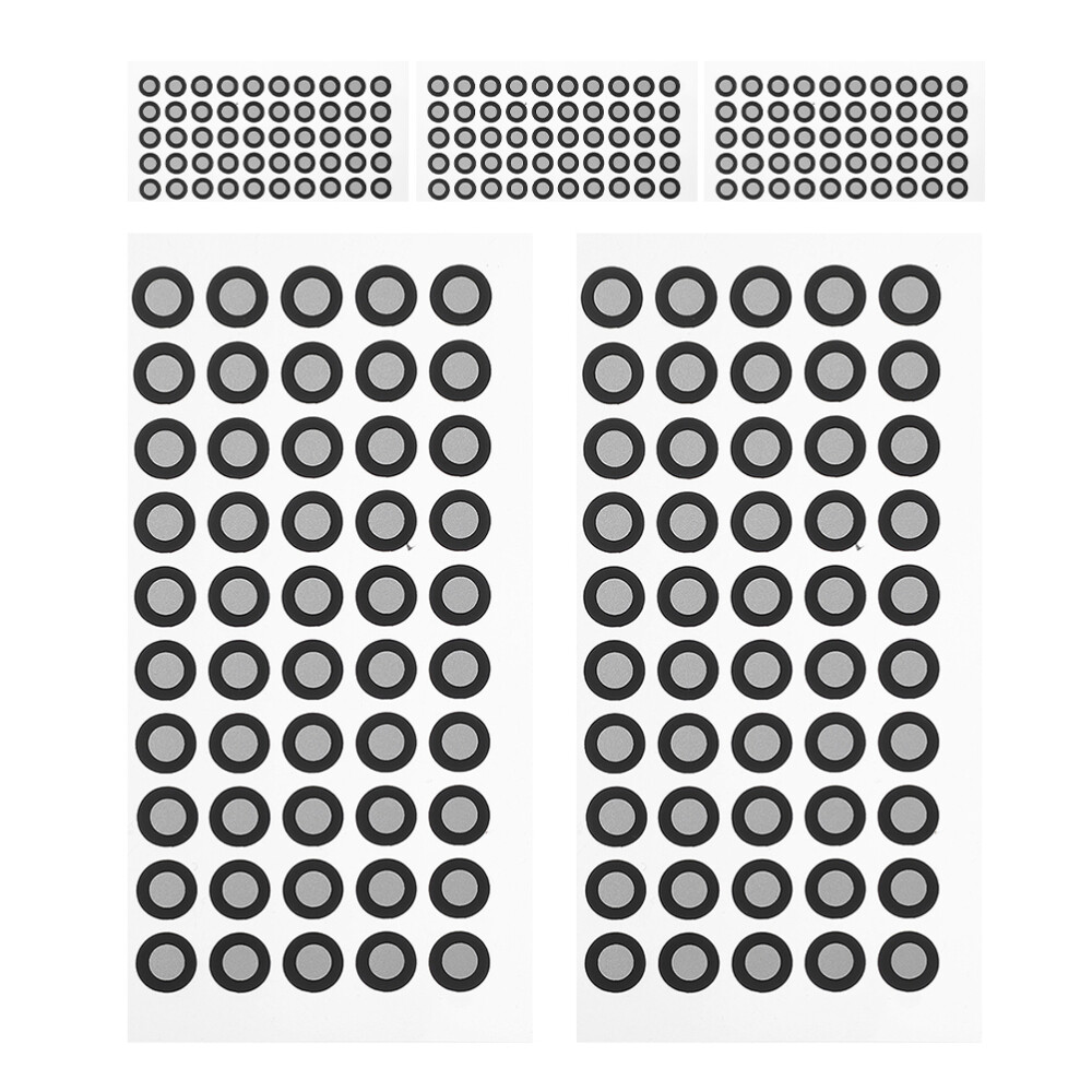 5 Sheets Marking Stickers 3D Scanner Reference Points Markers for 3D Scanning