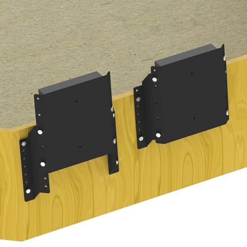 MJ-1-DP Jack Plate 4'' Setback Small Engine Jack Plate Adjustable Outboard