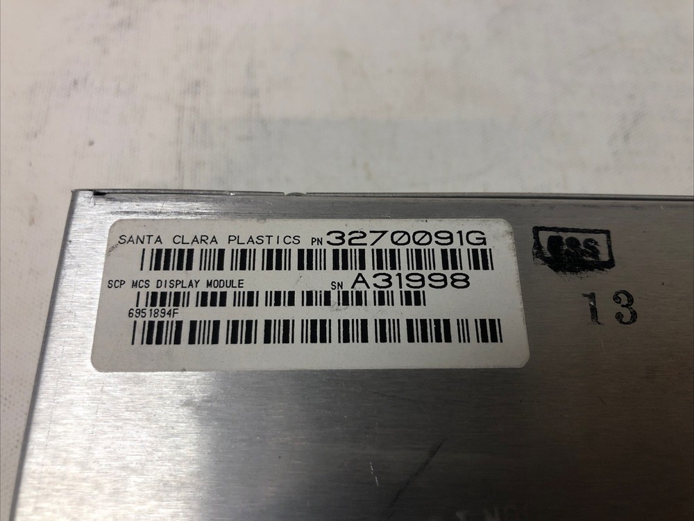 1 Used SCP GLOBAL TECHNOLOGIES 3270091G Process Controller Module