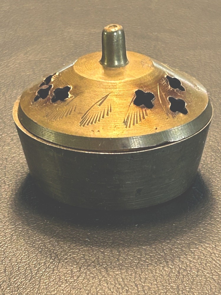 Vintage Brass Incense Burner